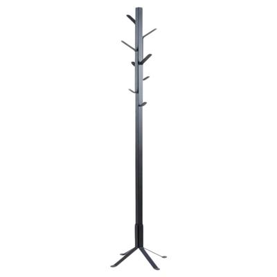 Leen Bakker - Kapstok Perna Klein - Staal - Zwart - 50x180x50 Cm