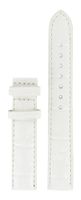 Horlogeband Tissot T600027414 Leder Wit 15mm - thumbnail