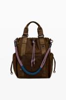 Middelgrote rugzak met meerdere draagposities - BROWN - U