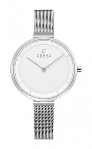 Horlogeband Obaku V177LEGIMG Mesh/Milanees Staal 10mm