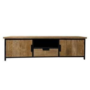 Livingfurn - TV Meubel Tomar 180cm - Teakhout