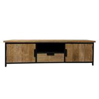 Livingfurn - TV Meubel Tomar 180cm - Teakhout - thumbnail