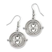 Harry Potter Earrings Time Turner (Silver Tone)