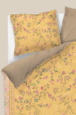 Pip Studio Pillowcase Bodhi Flower Yellow 40x80cm Pip Studio Pillowcase Bodhi Flower Yellow 40x80cm