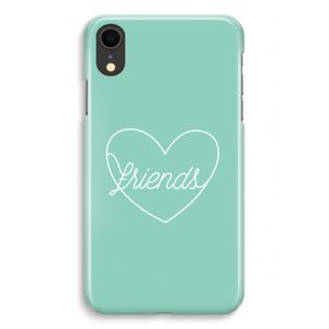 Friends heart pastel: iPhone XR Volledig Geprint Hoesje