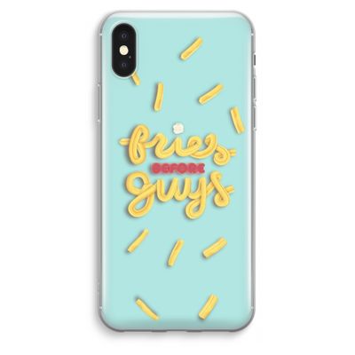 Always fries: iPhone XS Max Transparant Hoesje