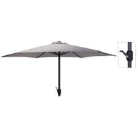 ProGarden ProGarden Parasol Monica 270 cm lichtgrijs