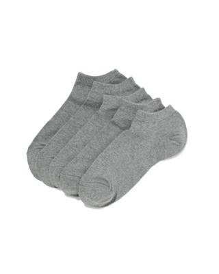 HEMA Heren enkelsokken - 5 paar zwart (zwart)
