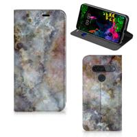 LG G8s Thinq | Standcase | Marmer Grijs