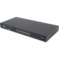 Intellinet 561259 Gigabit Ethernet (10/100/1000) Power over Ethernet (PoE) Zwart netwerk-switch