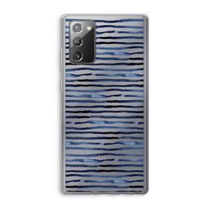 Verrassende lijnen: Samsung Galaxy Note 20 / Note 20 5G Transparant Hoesje
