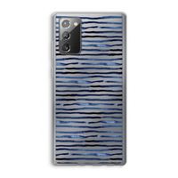 Verrassende lijnen: Samsung Galaxy Note 20 / Note 20 5G Transparant Hoesje