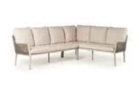 Tierra Outdoor Dining Loungeset Liv Champagne Right
