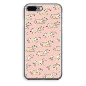 Ponys: iPhone 8 Plus Transparant Hoesje