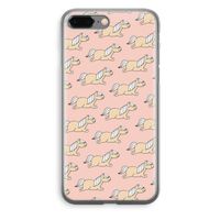 Ponys: iPhone 8 Plus Transparant Hoesje