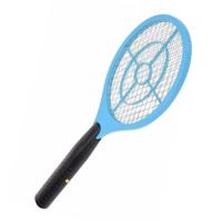 Elektrische vliegenmepper - blauw - elektronische muggenmepper - thumbnail