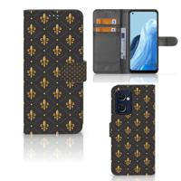 OPPO Find X5 Lite | Reno 7 5G | Telefoon Hoesje | Franse Lelie