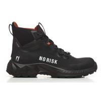 No Risk X-treme Mid Black 1057.00 S3 | Zwart | Maat 46 - 5607421119462