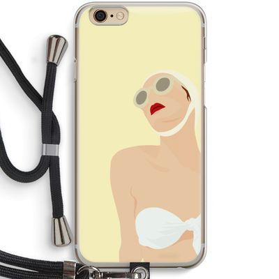 Summer: iPhone 6 / 6S Transparant Hoesje met koord