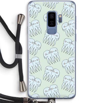 Octopussen: Samsung Galaxy S9 Plus Transparant Hoesje met koord