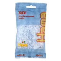 Hama midi strijkkralen - transparant (019), 1000st.