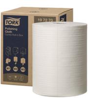 Reinigingsdoek tork w1 w2 w3 premium 1laags wit