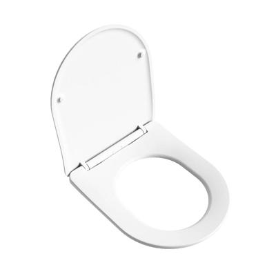 Toiletzitting Mondiaz Lavie | Sofclose met quick-release | Duroplast | Talc (wit mat)