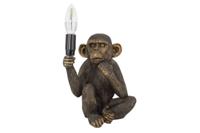 Tafellamp SCHIMPANZEE 25cm monkey black - 48052