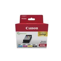 CANON CLI-581XXL Cartucce d'inchiostro Nero/Ciano/Magenta/Giallo - Confezione multipla da 4 colori