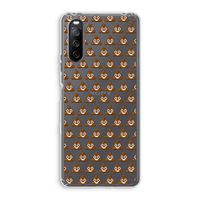 Poop emoji: Sony Xperia 10 III Transparant Hoesje
