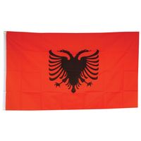 Albanië Vlag (90 x 150cm) - thumbnail