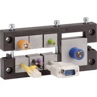Icotek KEL 24/5 Kabelinvoeringsplaat Polyamide Zwart 1 stuk(s) - thumbnail
