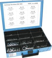 Dresselhaus afdichtring assortiment sort.washers din 7603 aluminum