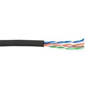 ACT EP590H CAT5E U/UTP Patchkabel Soepel Zwart - 100 meter