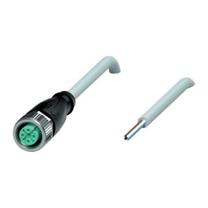 Pepperl+Fuchs 239998-0001 Sensor/actuator connector, geassembleerd Aantal polen (sensoren): 4 2.5 m 1 stuk(s)