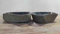 Waschbecken Stein Satz RM250332AB, 46x38x15 cm