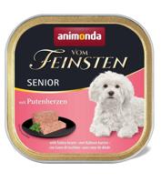 ANIMONDA vom Feinsten Senior Kalkoenharten - natvoer voor honden - 150 g