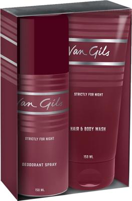 Van Gils Van Gils Strictly for Night Deodorant Spray en Douchegel Set 150 ml