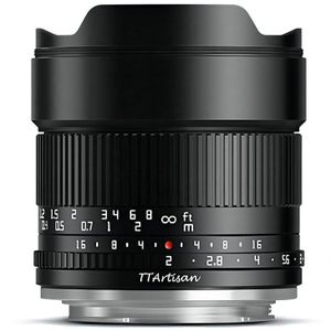 TTArtisan APS-C 10mm F/2 Sony E mount Silver