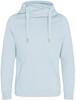 Just Cool JH021 Cross Neck Hoodie - Sky Blue - XS