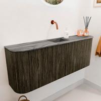 Toiletmeubel Mondiaz Joya Dlux | 113.2 cm | Meubelkleur Shadow | Faye wastafel Sombra Wasbak Midden | Zonder kraangat(en) Toiletmeubel Mondiaz Joya Dlux | 113.2 cm | Meubelkleur Shadow | Faye wastafel Sombra Wasbak Midden | Zonder kraangat(en)