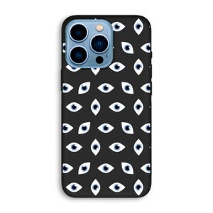 Eyes pattern: iPhone 13 Pro Biologisch afbreekbaar hoesje