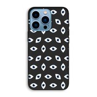 Eyes pattern: iPhone 13 Pro Biologisch afbreekbaar hoesje