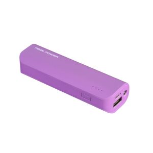 RealPower PB-2600 powerbank Roze Lithium-Ion (Li-Ion) 2600 mAh