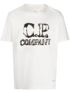 C.P. Company t-shirt à logo imprimé - Blanc