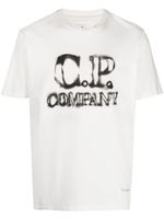 C.P. Company t-shirt à logo imprimé - Blanc