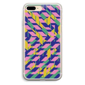 Skew Blush 1: iPhone 7 Plus Transparant Hoesje