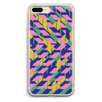 Skew Blush 1: iPhone 7 Plus Transparant Hoesje