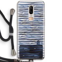Verrassende lijnen: OnePlus 6 Transparant Hoesje met koord