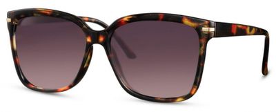 CWI zonnebril wayfarer dames cat. 3 zwart/smoke CWI zonnebril wayfarer dames cat. 3 zwart/smoke